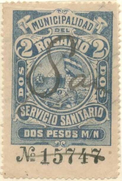 José Francisco de San Martín (1778-1850), ovpt. "M.G."