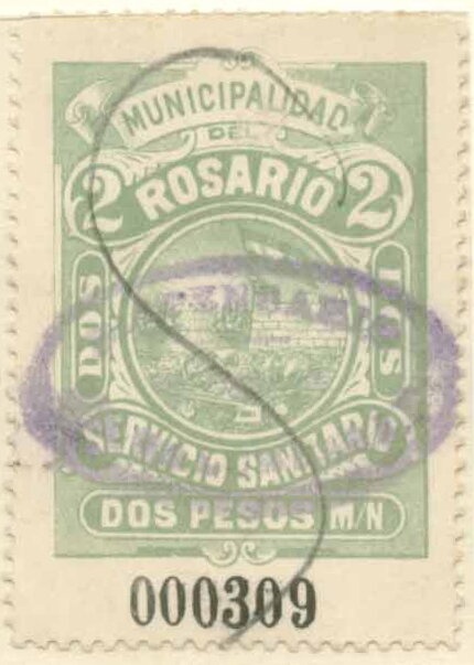 José Francisco de San Martín (1778-1850), ovpt. “M.R.C.”