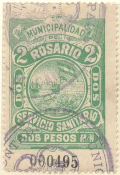 José Francisco de San Martin (1778-1850), ovpt. "M.A."