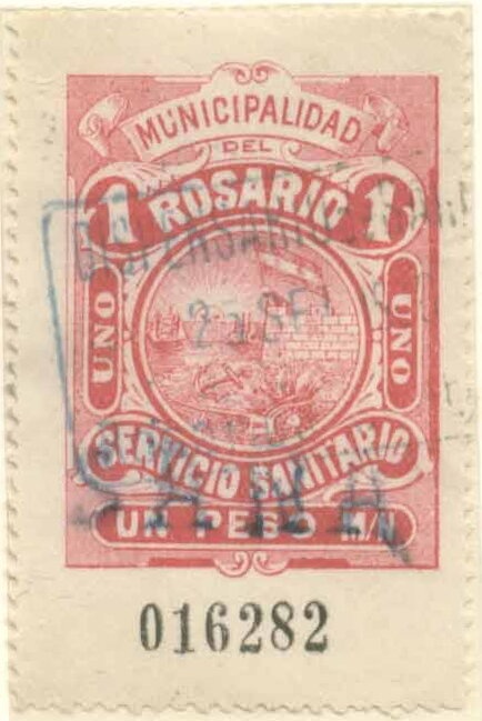 José Francisco de San Martín (1778-1850), ovpt. "M.A."