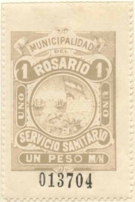 José Francisco de San Martín (1778-1850), ovpt. "M.J.I."