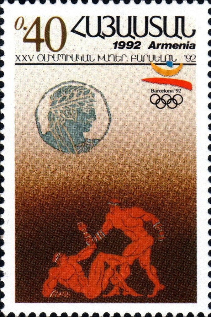 Agricultural workman, ovpt. “M.G.”