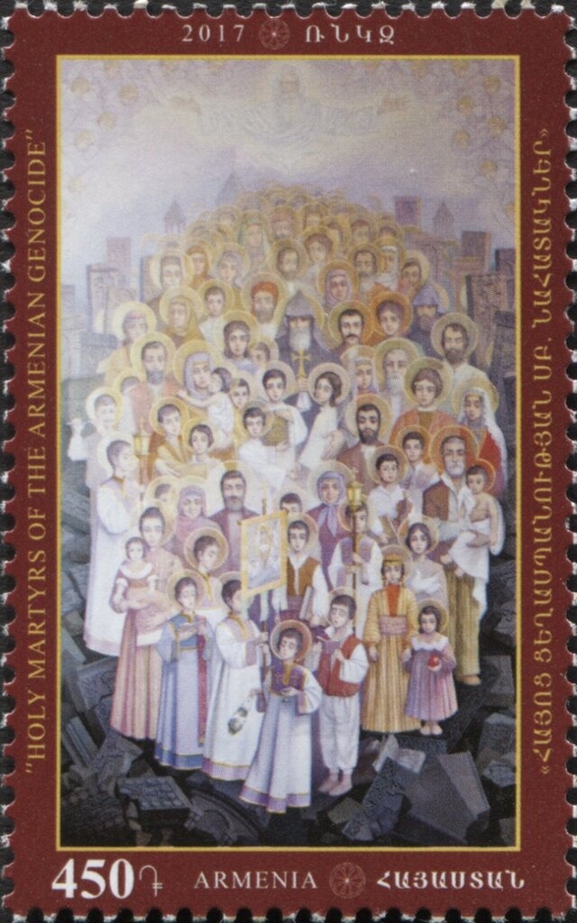 Don Cossack overprinted "HH 100r." on 3k.