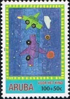 Crane on the Background of Mount Ararat