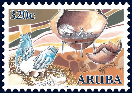 Russian definitive, handstamped "100r HH" on 3.50r.