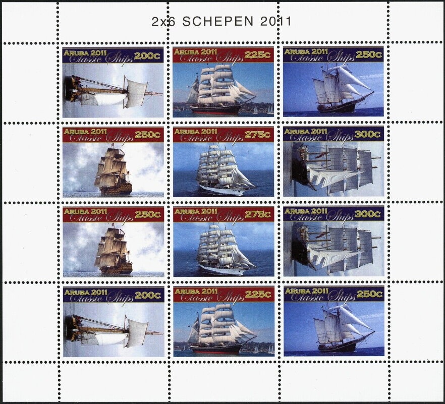 King George V - recess printed