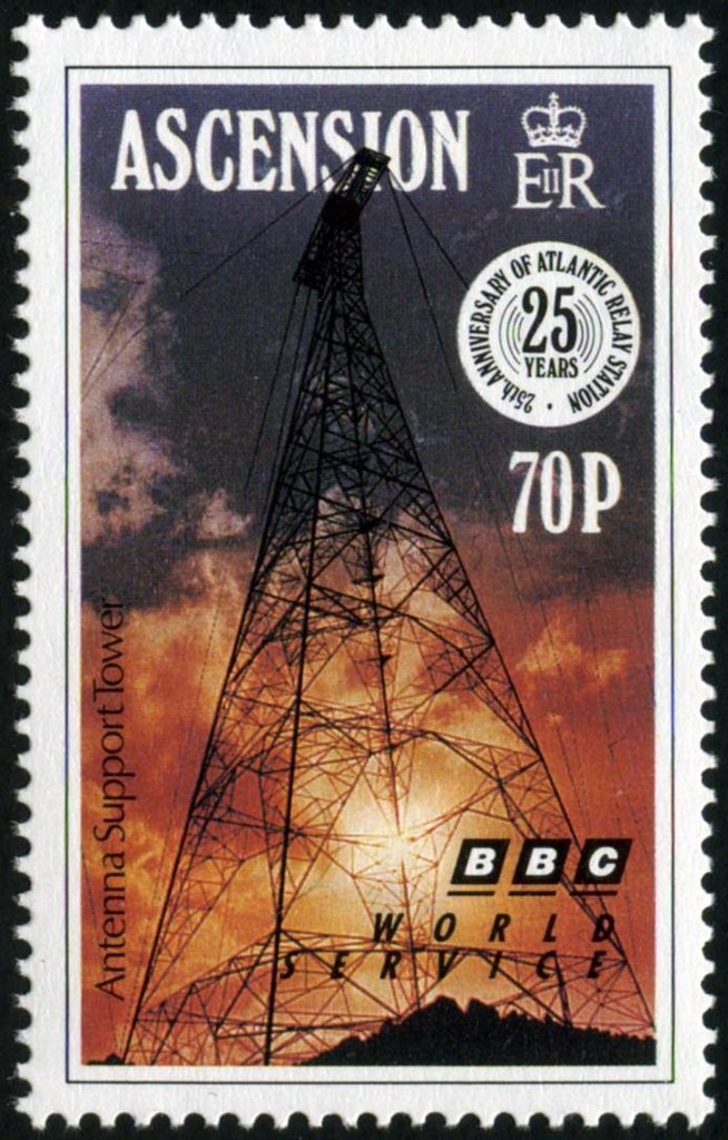 Ship out to sea, small boat