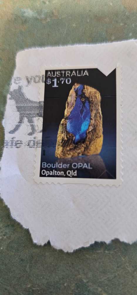 Boulder Opal, Opalton, Qld.  stamp collectible - Main Image 2