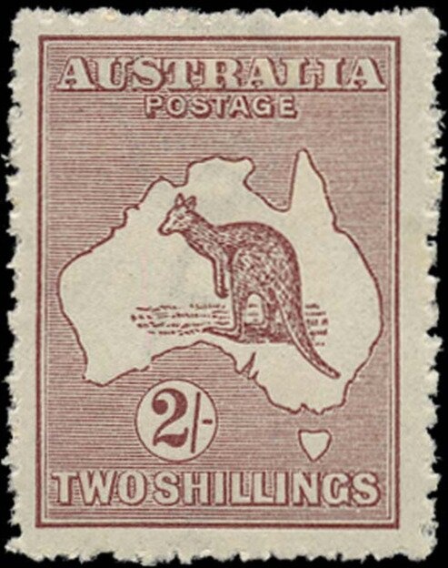 King George V - recess printed