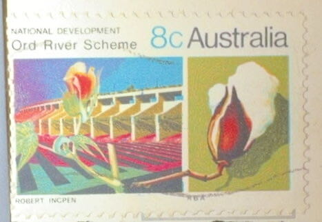Ord River Scheme  stamp collectible - Main Image 2