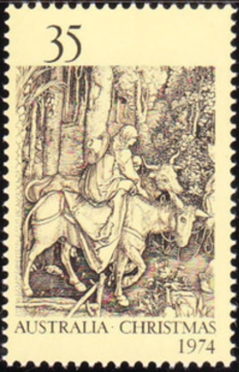 Tasmania, 1853 4d. Stamp