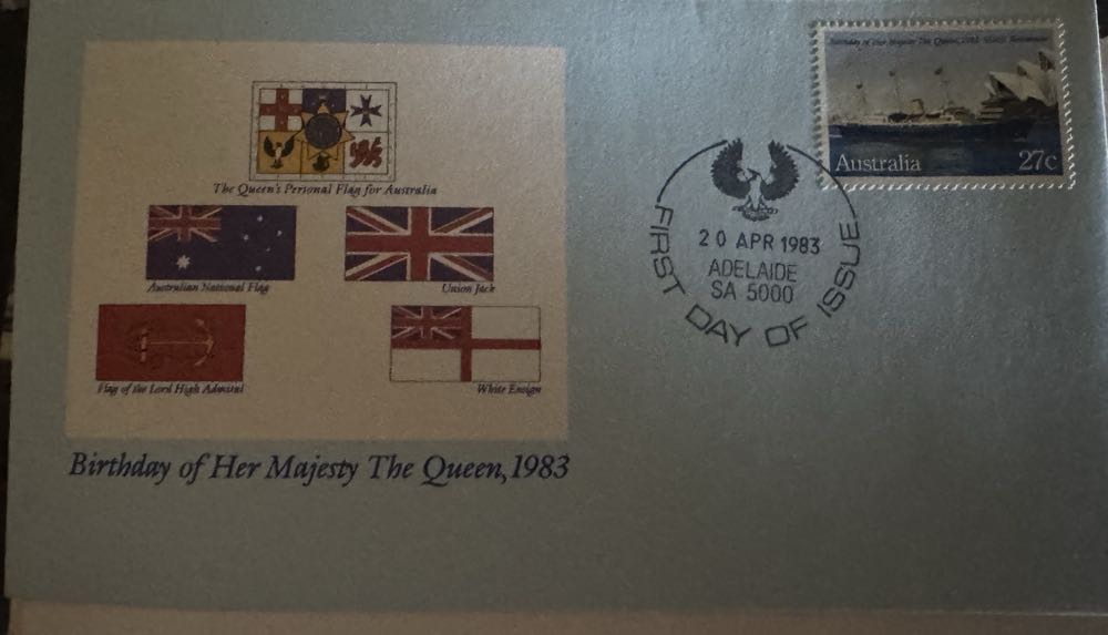 Birthday of Queen Elizabeth II - 1983  stamp collectible - Main Image 2