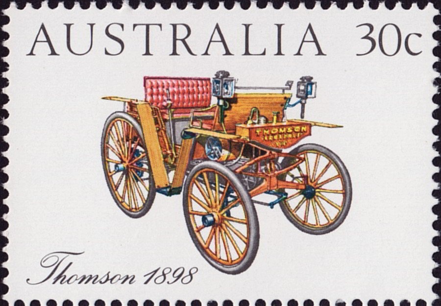 Church facade in Gothic style, Blandfordia grandiflora