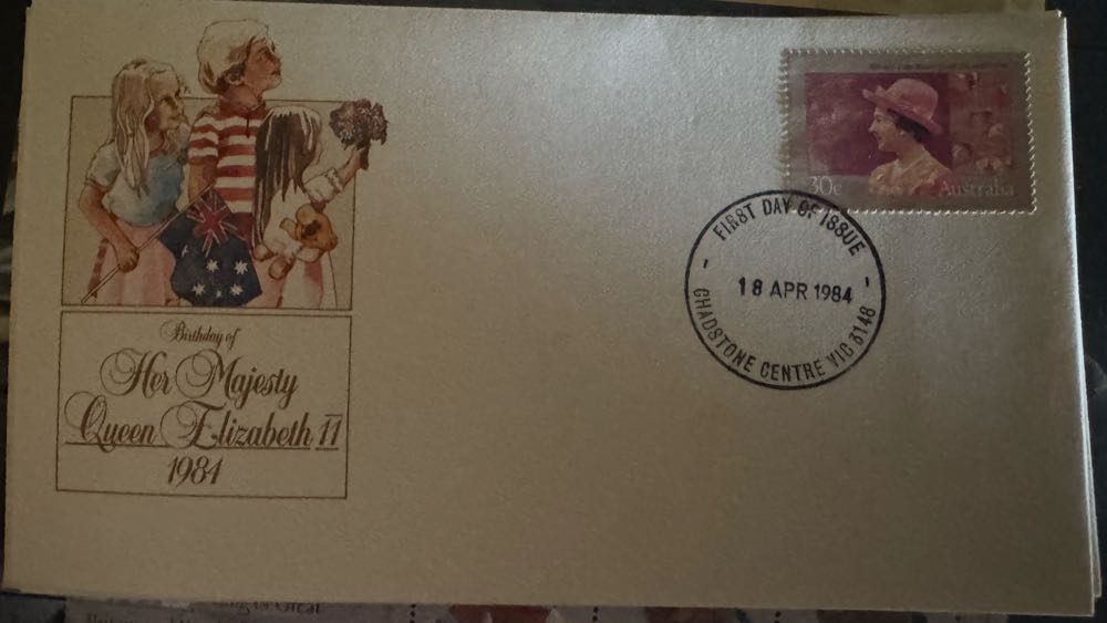 Birthday of Queen Elizabeth II - 1984  stamp collectible - Main Image 2