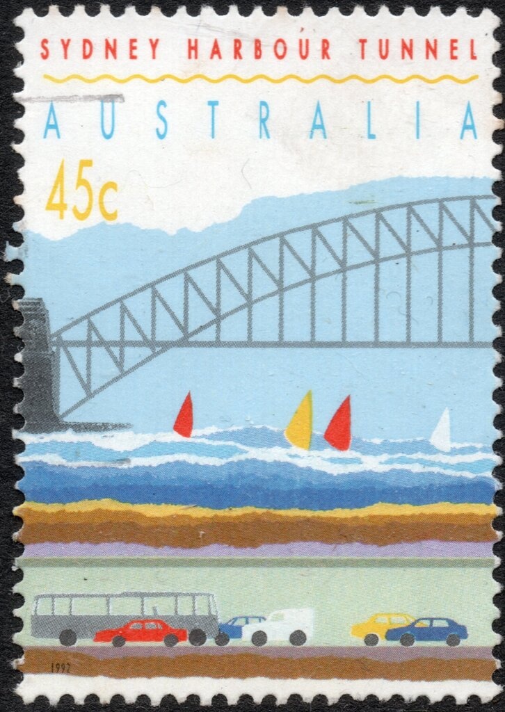 New South Wales 1d stamp from 1850
