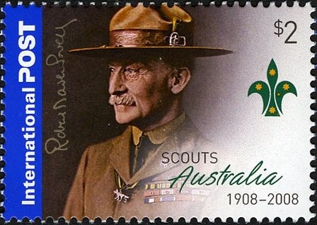 Lord Robert Baden-Powell (1876-1910) founder  stamp collectible - Main Image 1