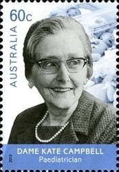 Dame Kate Campbell (1899-1986), Paediatrician  stamp collectible - Main Image 1