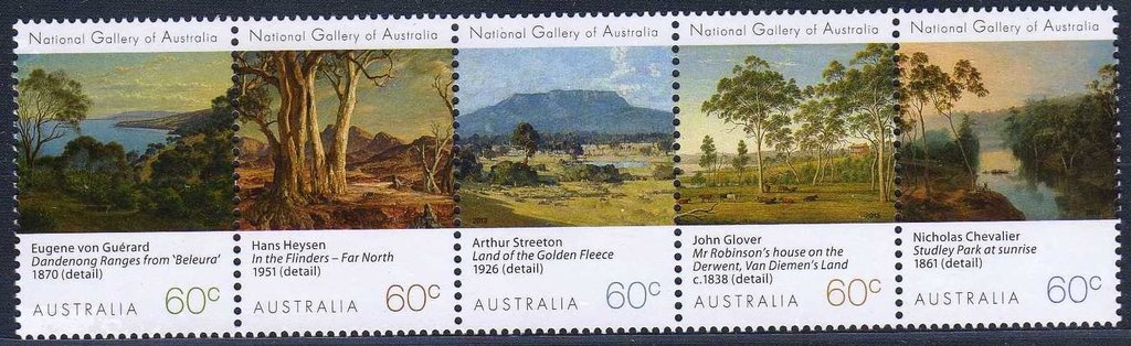 In the Flinders - Far North, Hans Heysen (1951)