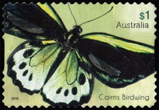 ATM Stamp - Design 1 "Barred Edge" Second Issue