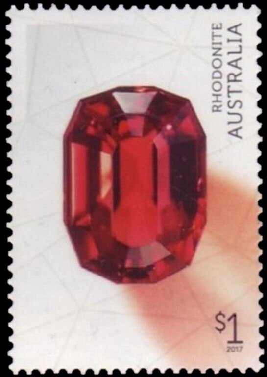 Kangaroo and Map, Perforated OS