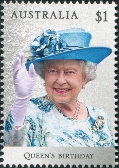 Kangaroo and Map, Perforated OS