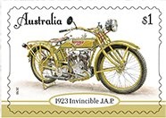 ATM Stamp - Design 1 "Barred Edge" First Issue