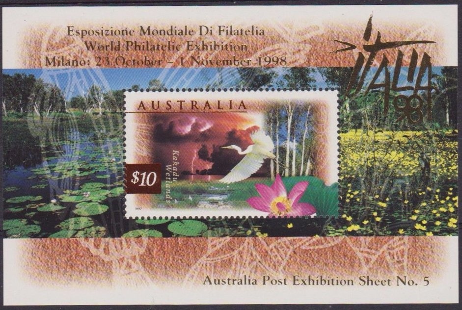 Kangaroo and Map, Perforated OS