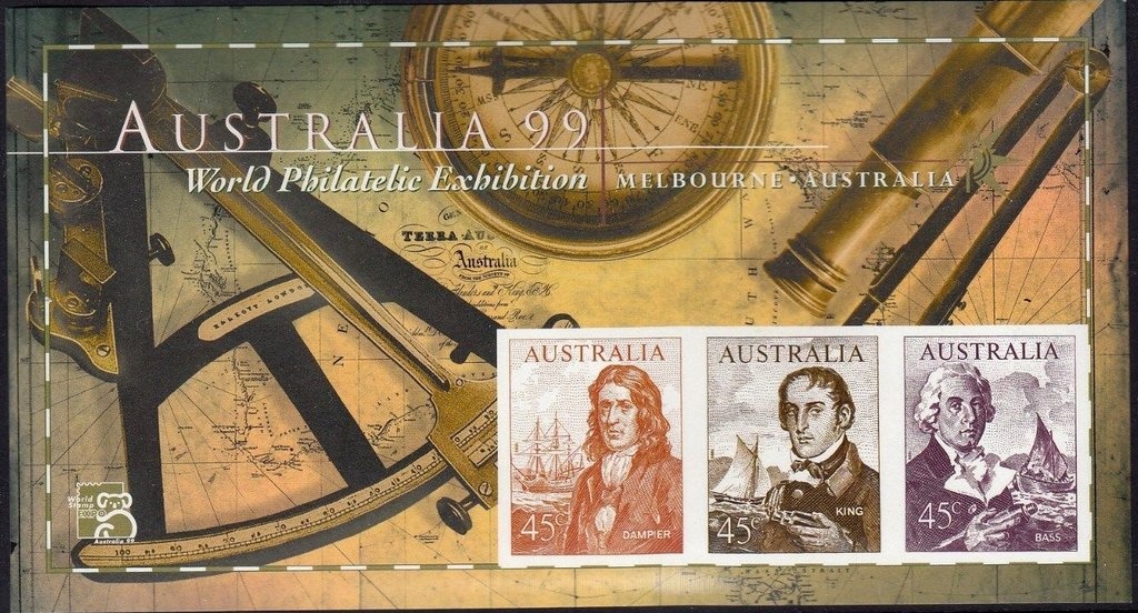 HMS Endeavour and Map of Australia