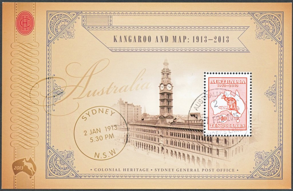 Sydney Harbour Bridge, Overprinted OS