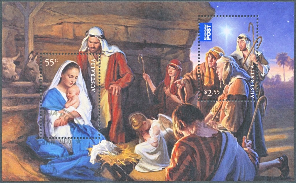 Kangaroo and Map, Perforated OS