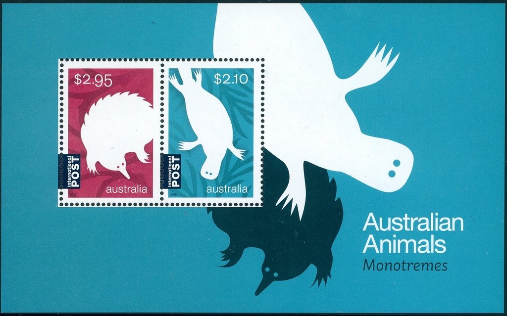 Kangaroo and Map, Perforated OS