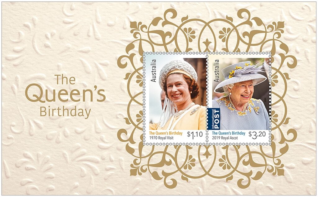 Kangaroo and Map, Perforated OS