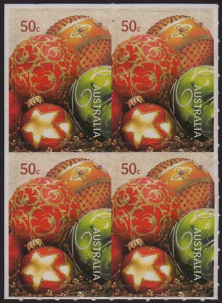 Christmas Kookaburra - With Foil Application - Booklet Pane