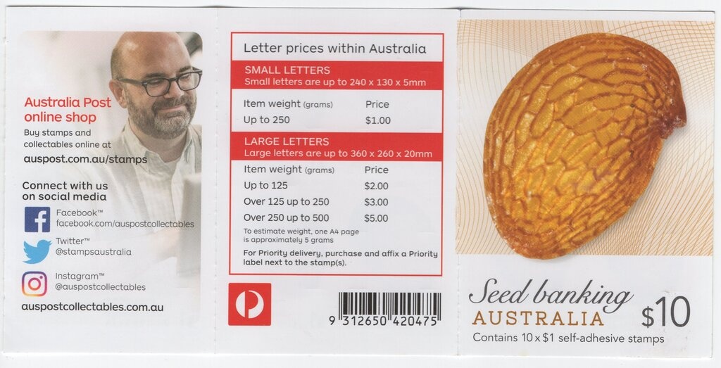 ATM Stamp - Native Flora & Fauna