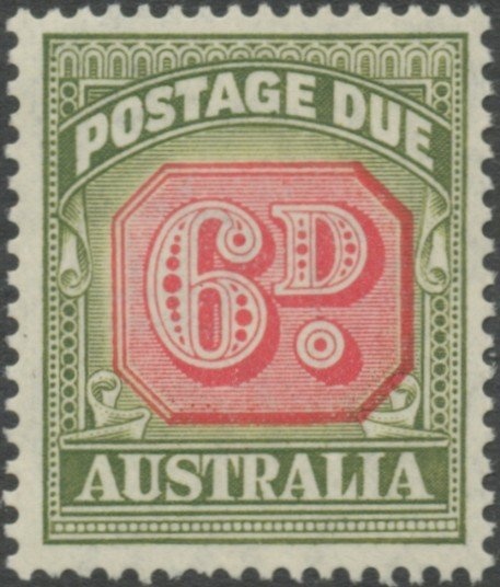 Red Kangaroo, overprinted B.C.O.F. JAPAN 1946