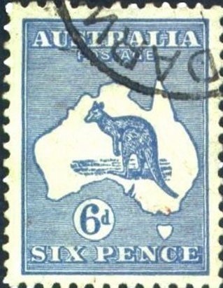 Packet Stamp (Newspapers) 6d on 4d