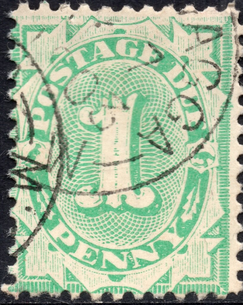 Kangaroo and Map, Perforated OS