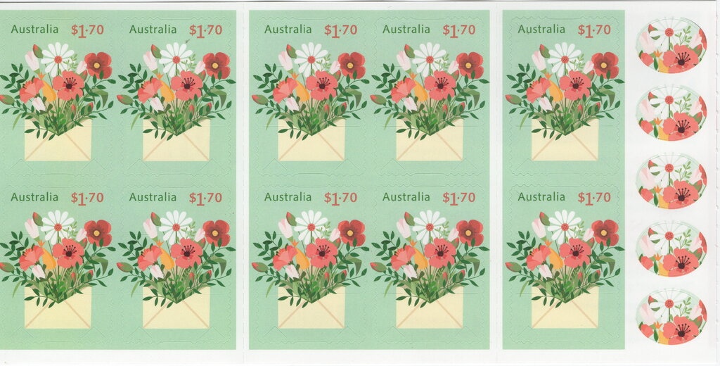 Kangaroo and Map, Perforated OS