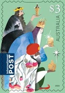 Queen Elizabeth, overprinted B.C.O.F. JAPAN 1946