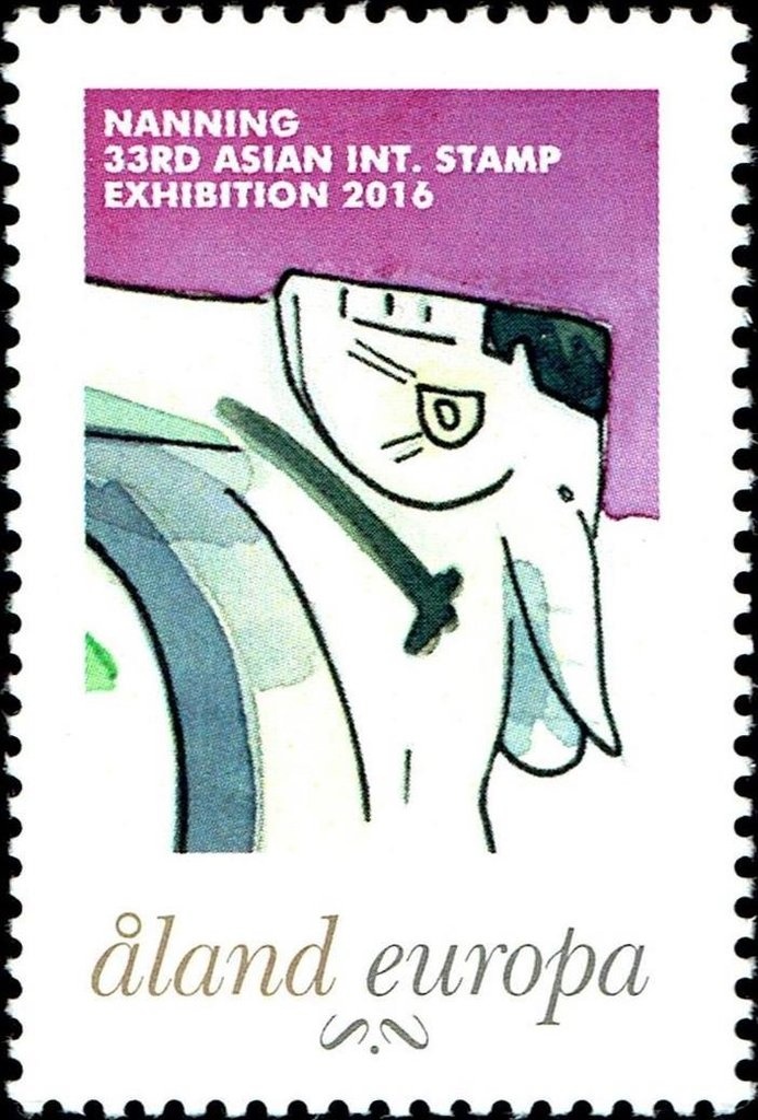 Lyrebird, overprinted B.C.O.F. JAPAN 1946