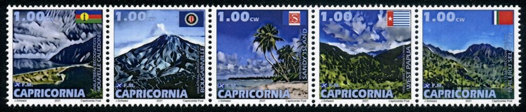 Sustainable Future - strip of 3