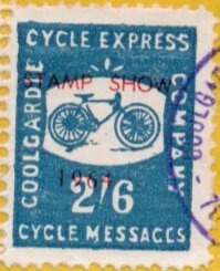 50th Birthday 3801 overprint in black