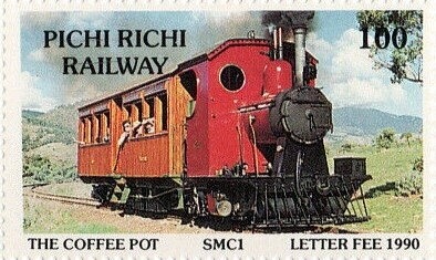 Shackleton Expedition at South Magnetic Pole - surcharged