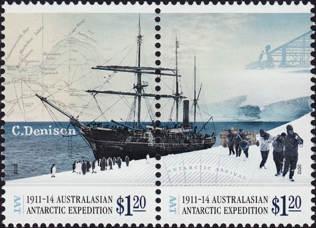 SY "Aurora" Leaving Hobart, December 1911