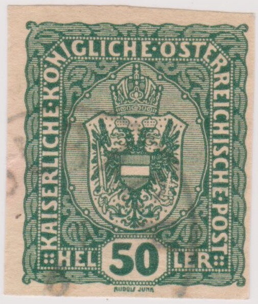 Overprint German stamp Hitler
