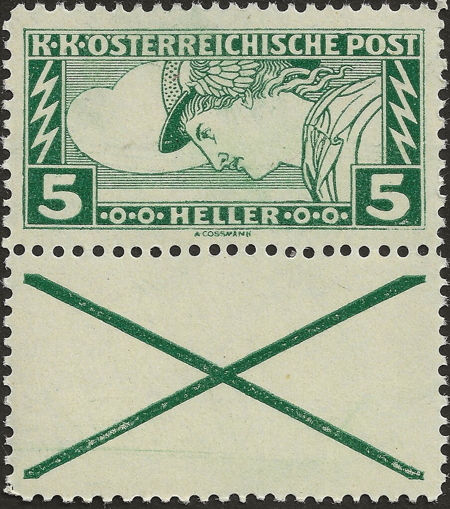 Overprint German stamp Hitler