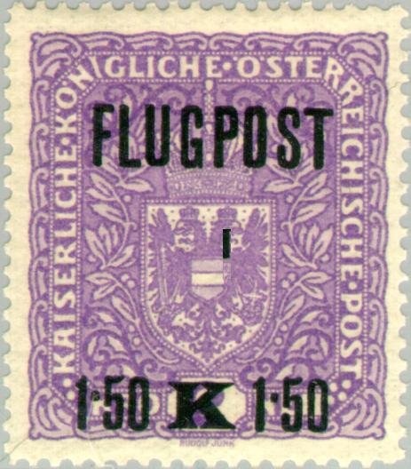 Biplane De Havilland DH 34, Common Crane (Grus grus)