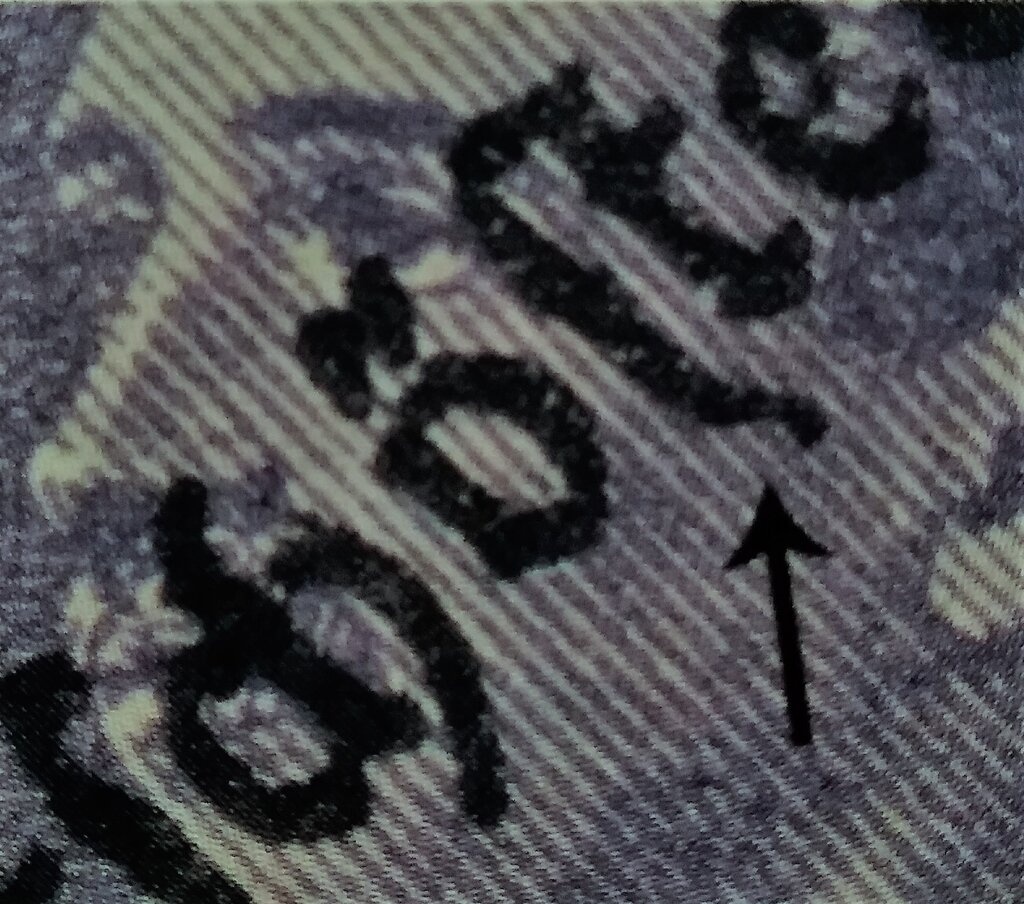 Overprint German stamp Hitler