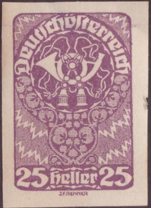 Overprint German stamp Hitler