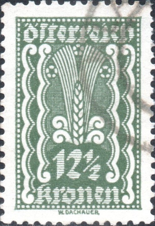 Overprint German stamp Hitler